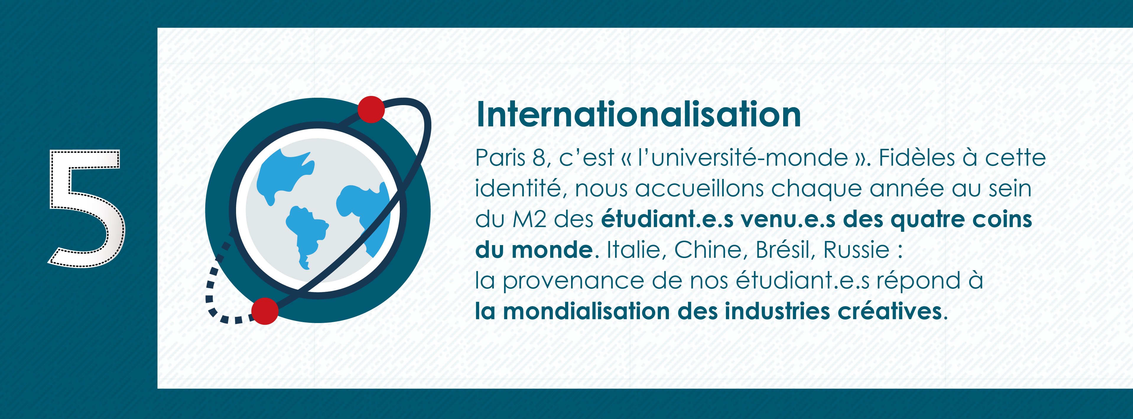 Pourquoi rejoindre le Master 2 Industrie Audiovisuelle de Paris 8 - Université Monde